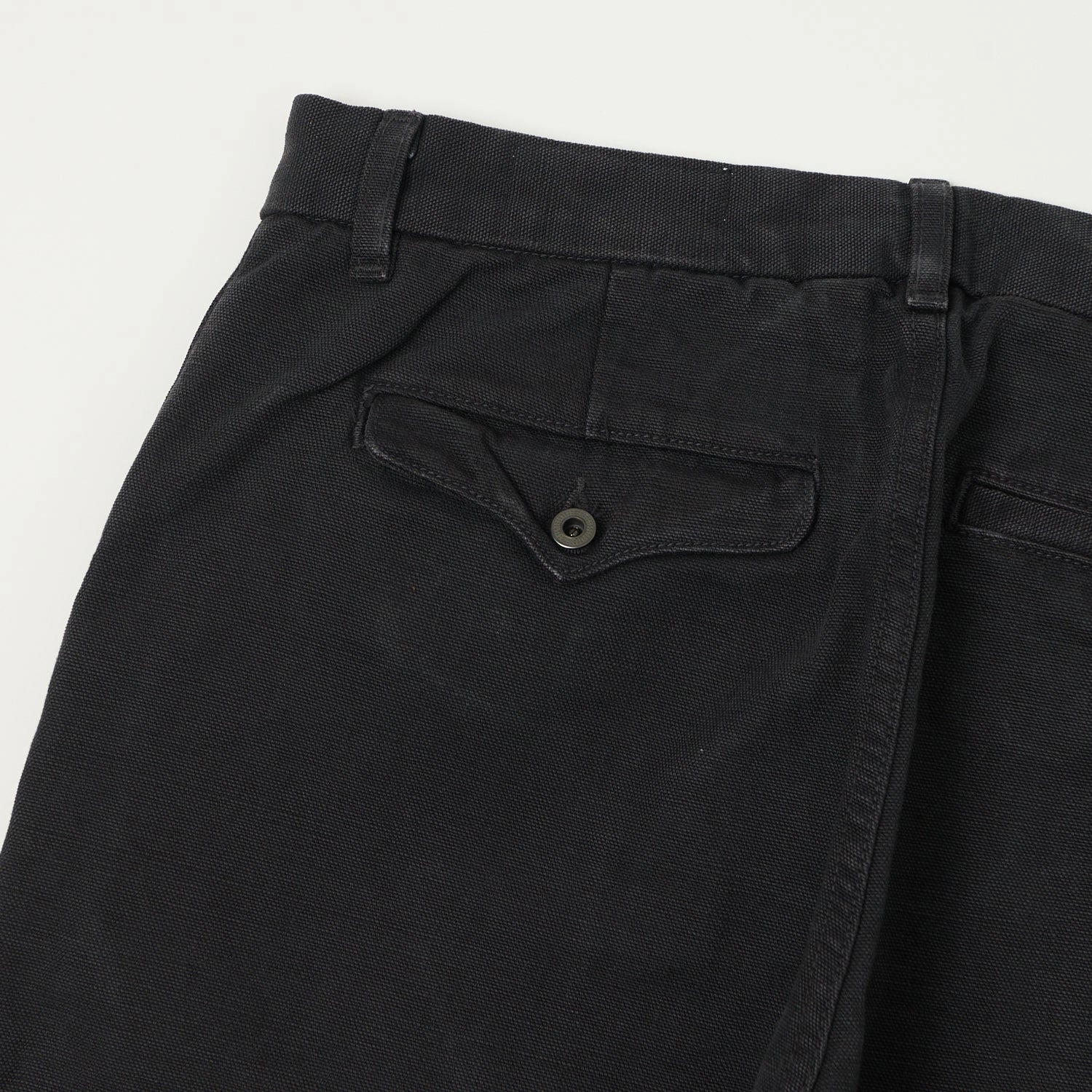Freenote Cloth Heavyweight 14oz Slub Workers Chino - Black