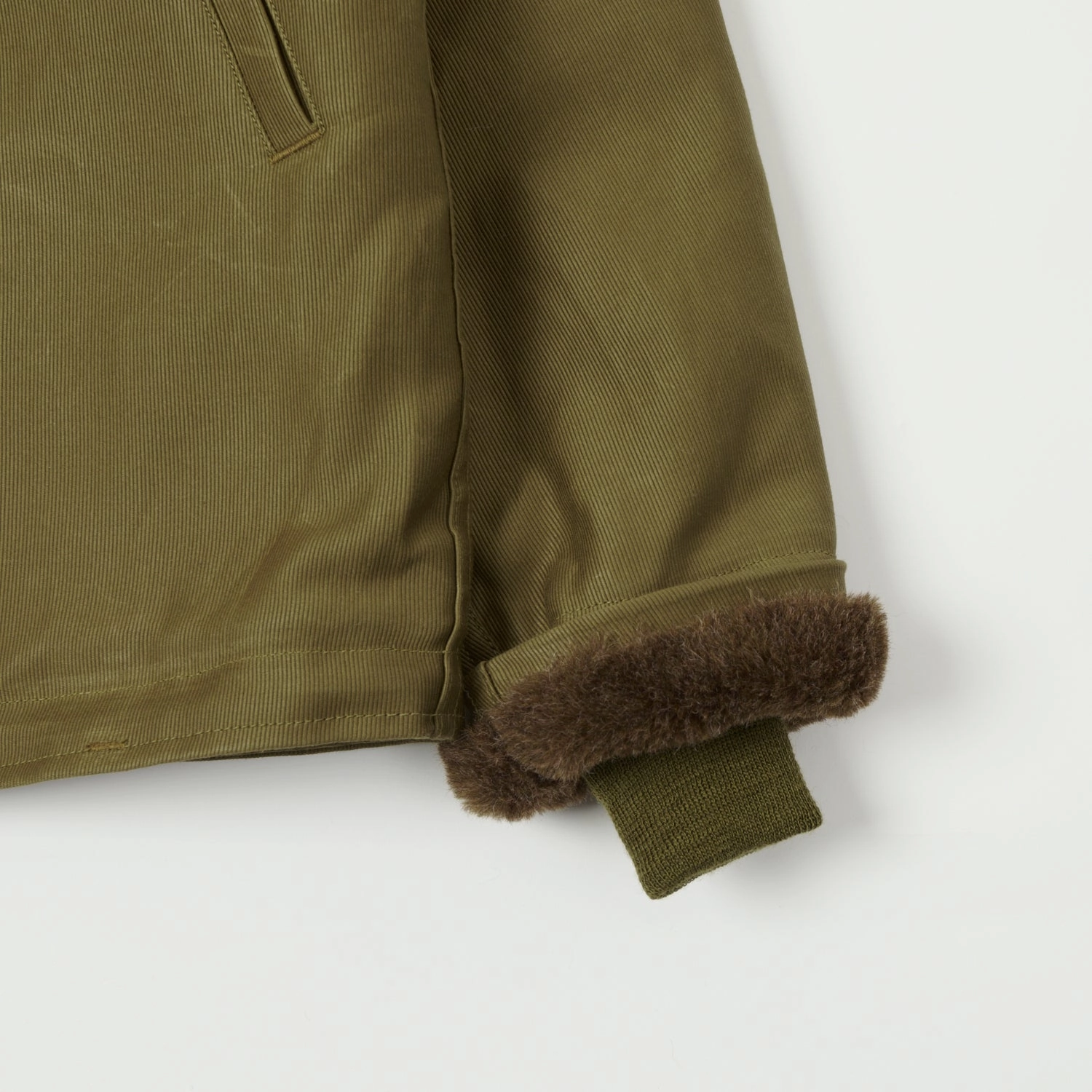 Freewheelers & Co 1940's Type N-1 Deck Jacket - Khaki/Beige