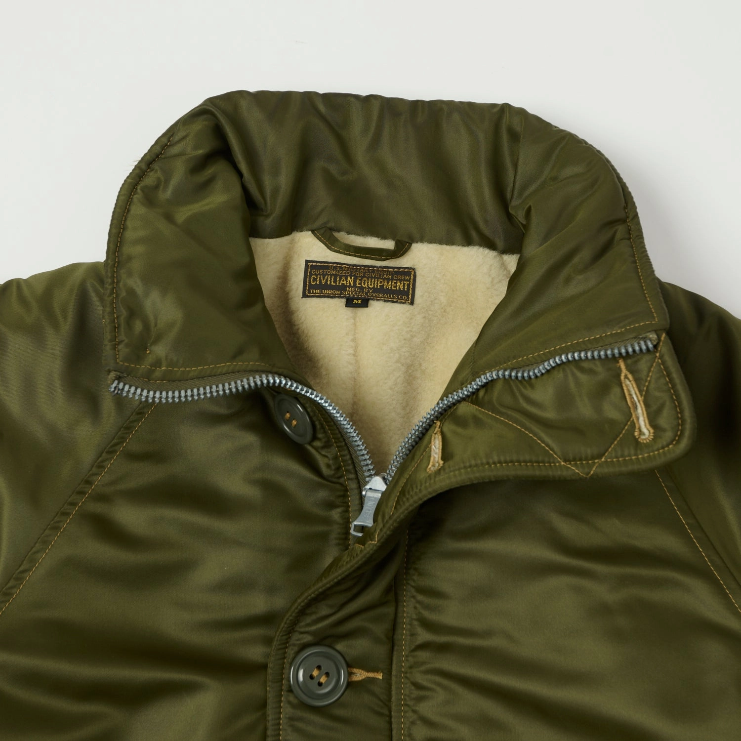 Freewheelers & Co ??USAF Air Crew' Cold Weather Jacket - Khaki Olive