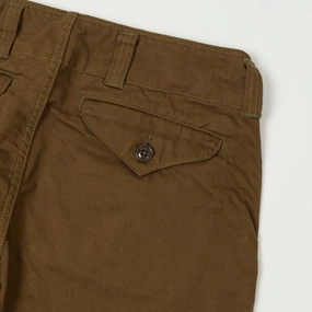 Freewheelers & Co Aviators Trouser - Dark Sepia Brown Freewheelers & Co Aviators Trouser - Dark Sepia Brown