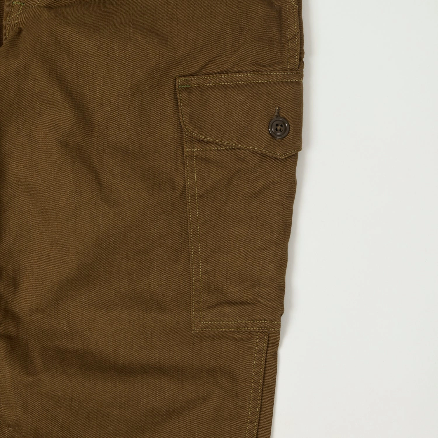 Freewheelers & Co Aviators Trouser - Dark Sepia Brown