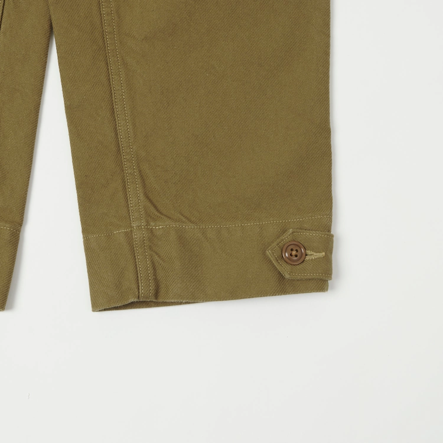 Freewheelers & Co Aviators Trouser - Yarn-Dyed Dark Beige