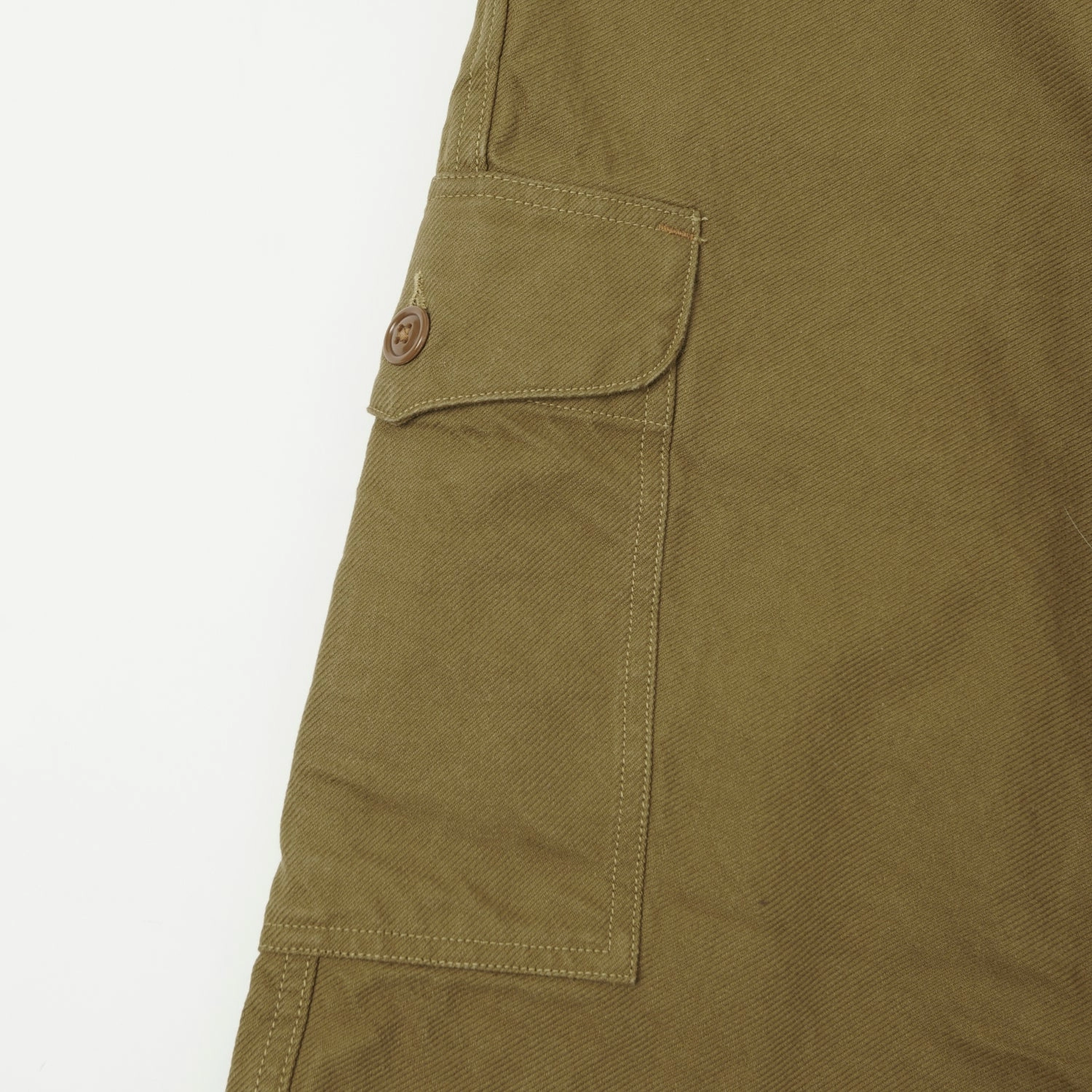 Freewheelers & Co Aviators Trouser - Yarn-Dyed Dark Beige