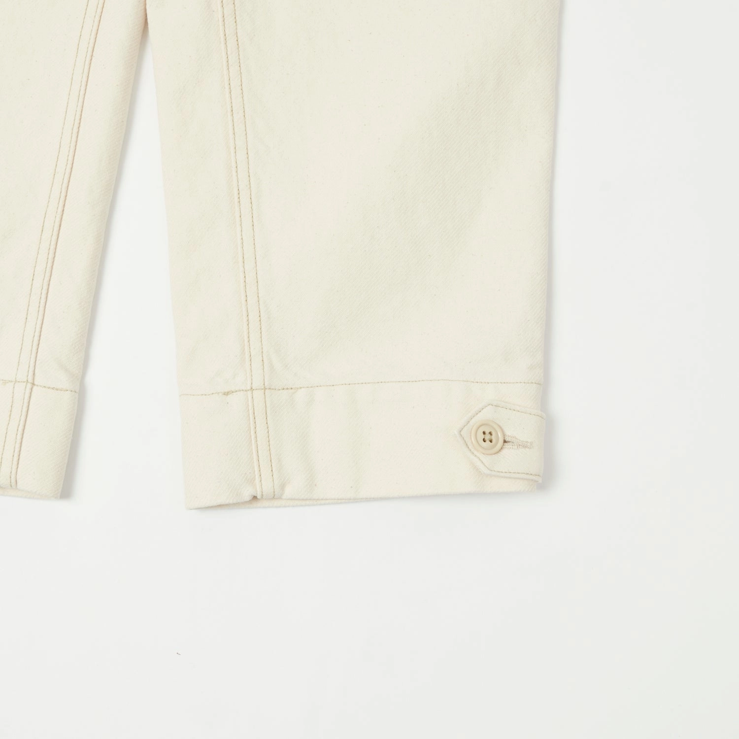 Freewheelers & Co Aviators Trouser - Yarn-Dyed Raw White