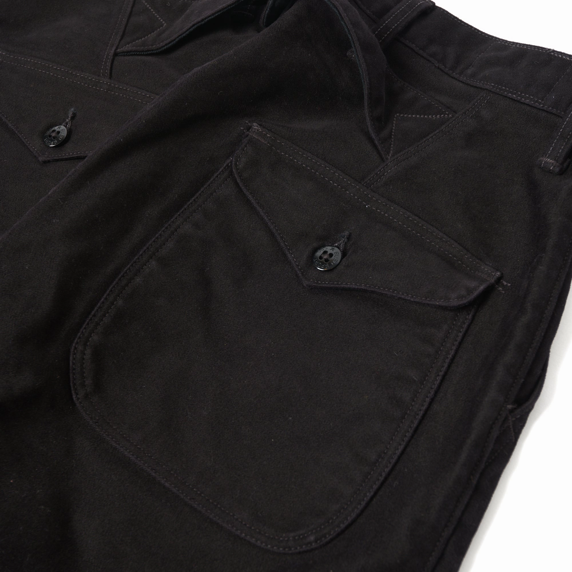 Freewheelers & Co Great Lakes 'Utica' Trouser - Black