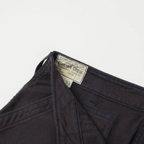 Freewheelers & Co Military Utility Trouser - Eggplant Navy