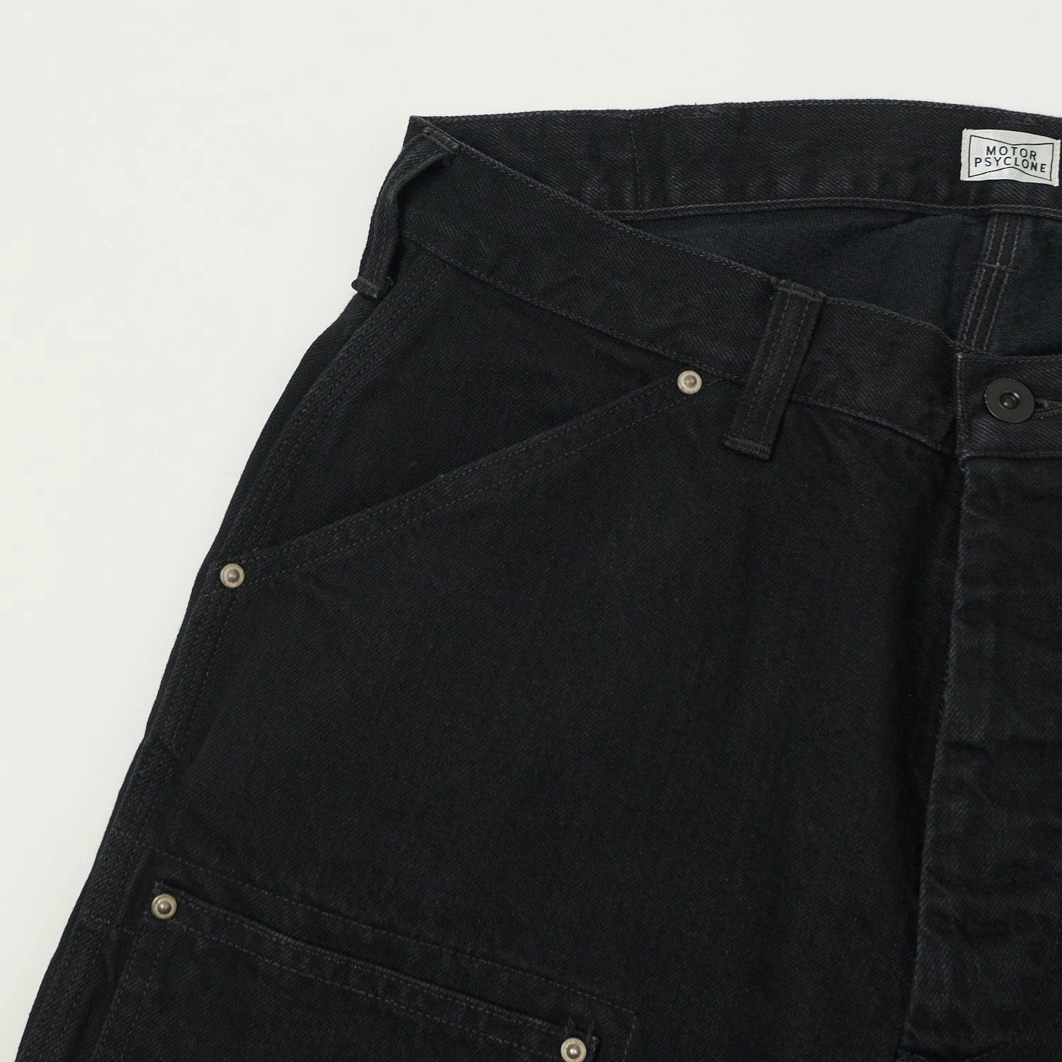 Freewheelers & Co Motor Psyclone 'Bakersfield' Trousers - Rude Black