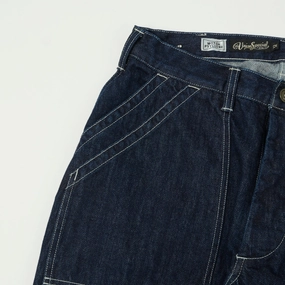 Freewheelers & Co Motor Psyclone 'Chopper Builder' Work Trouser - One Wash Freewheelers & Co Motor Psyclone 'Chopper Builder' Work Trouser - One Wash