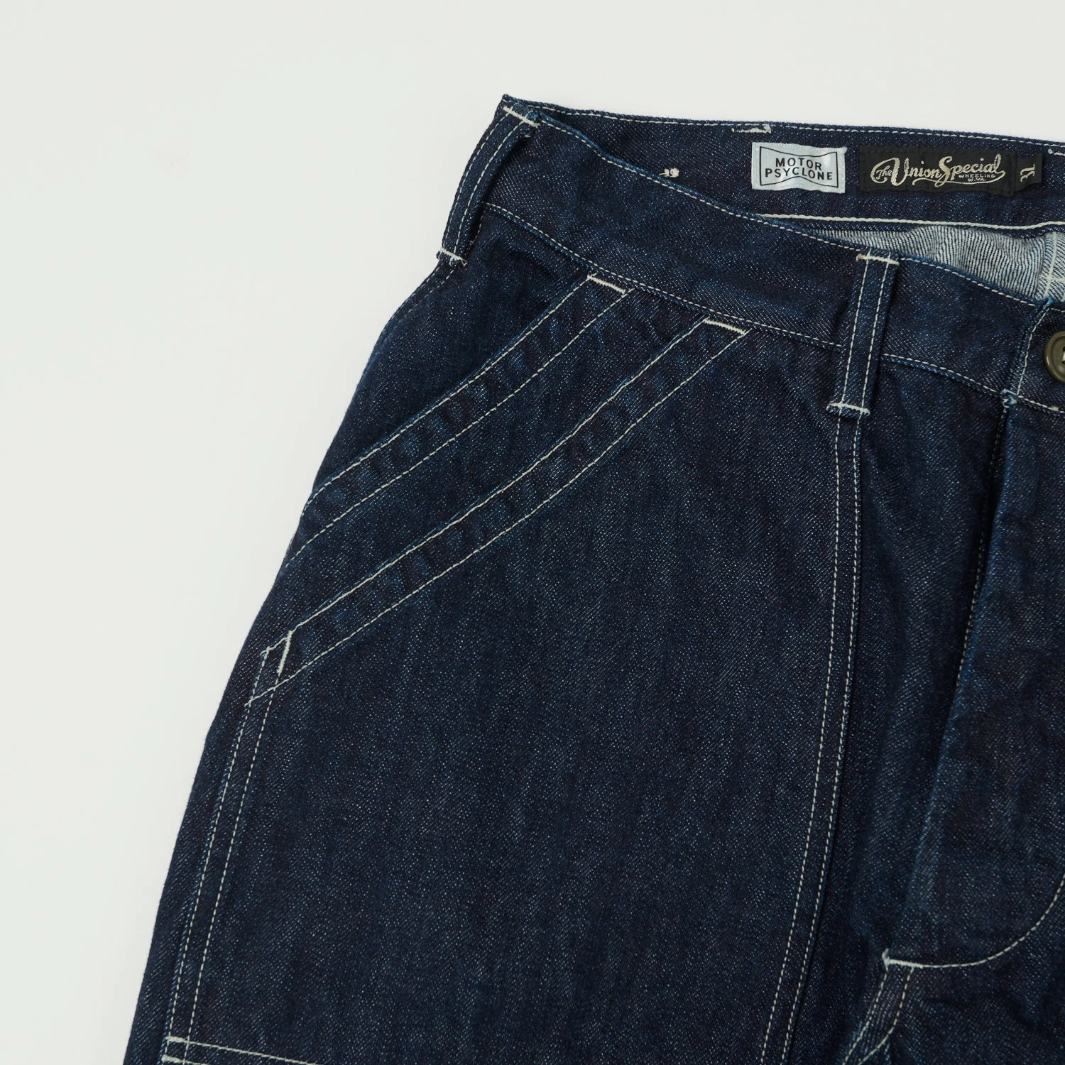 Freewheelers & Co Motor Psyclone 'Chopper Builder' Work Trouser - One Wash