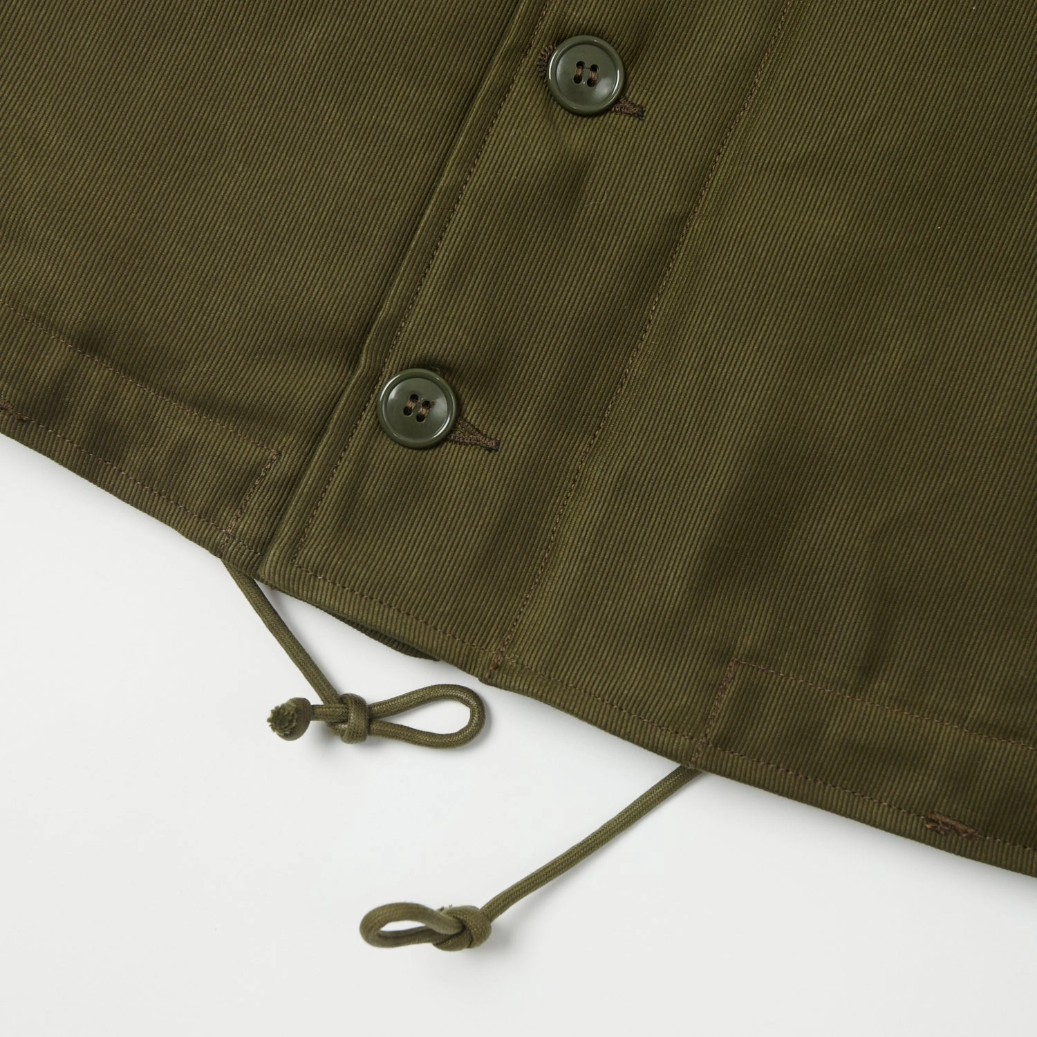 Freewheelers & Co Type N-1 Deck Jacket - Khaki Green