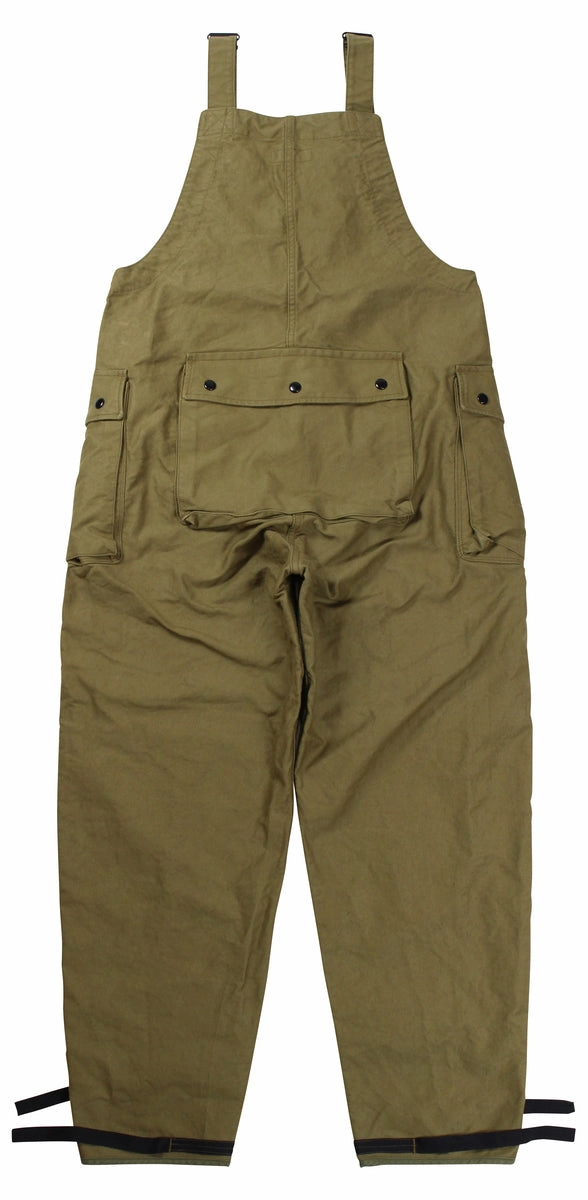 Freewheelers & Co U.S. Army Deck Bib Overall - Olive Drab