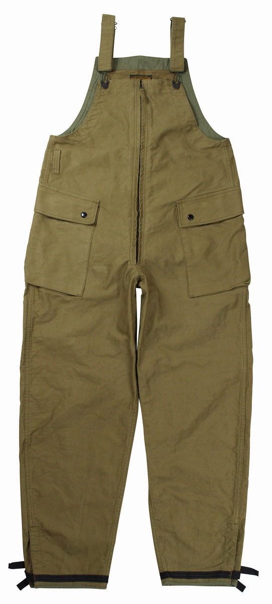 Freewheelers & Co U.S. Army Deck Bib Overall - Olive Drab