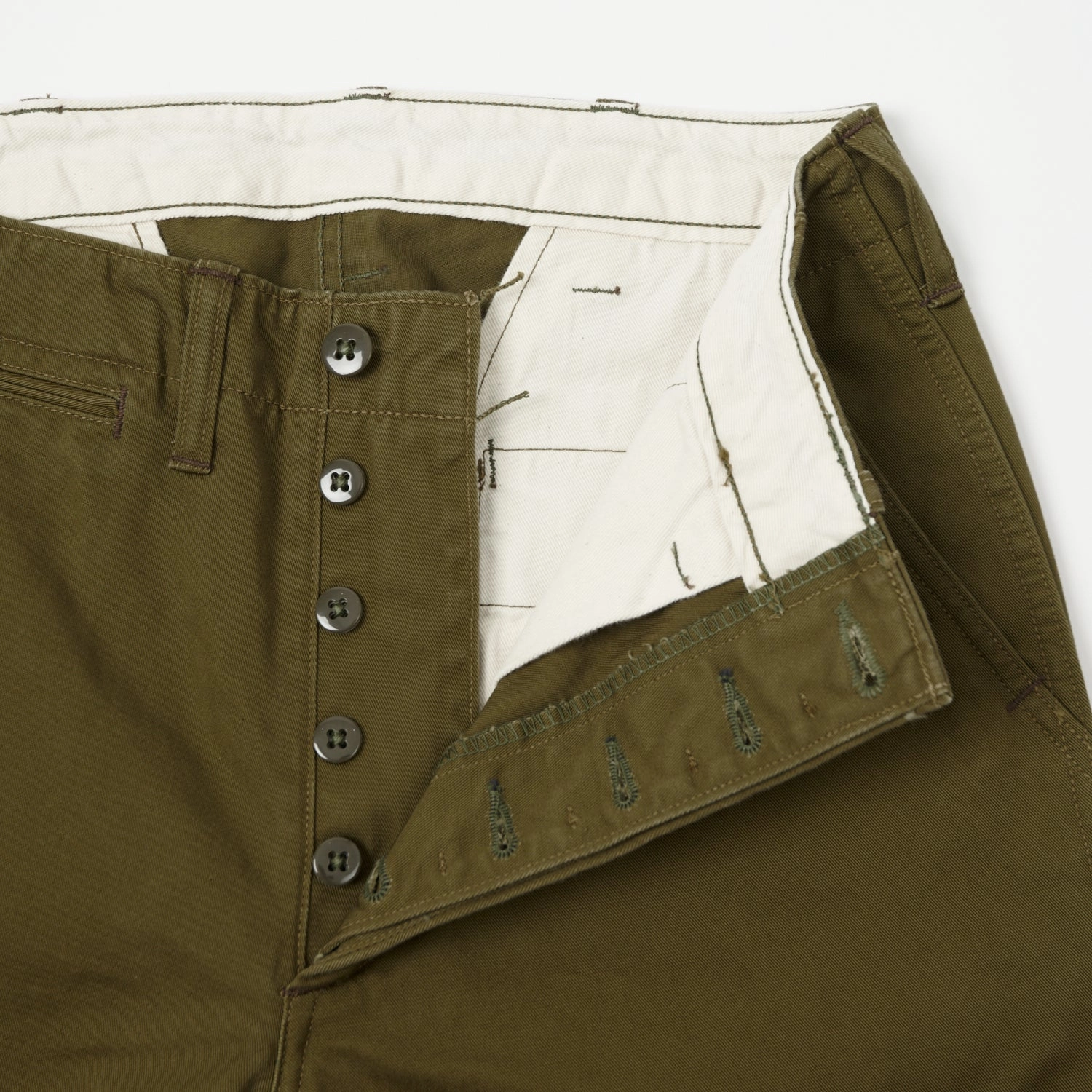 Freewheelers & Co U.S. Army M-1942 Trouser - Olive
