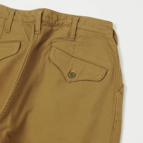 Freewheelers & Co U.S. Army Mechanic Crew Trouser - Camel