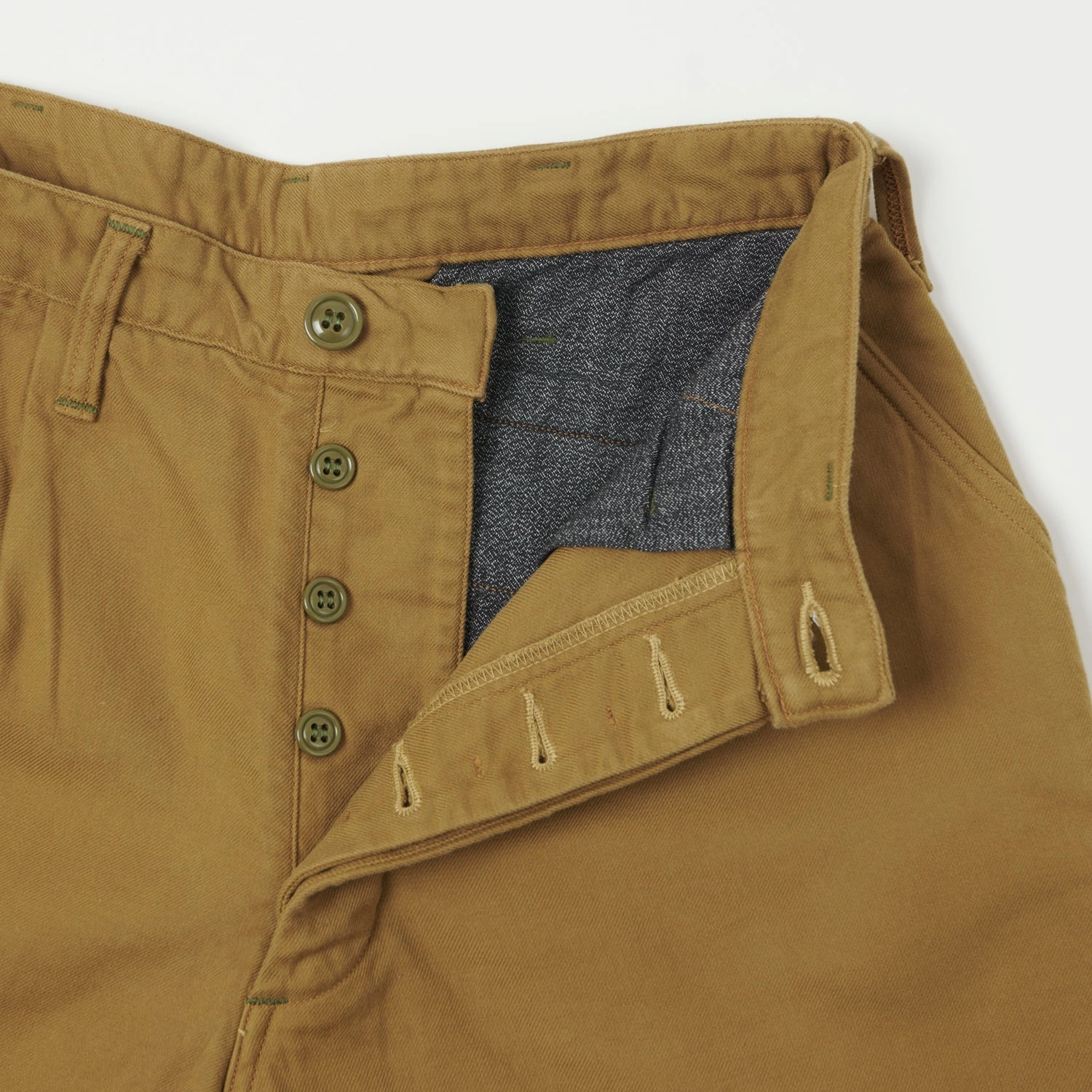Freewheelers & Co U.S. Army Mechanic Crew Trouser - Camel