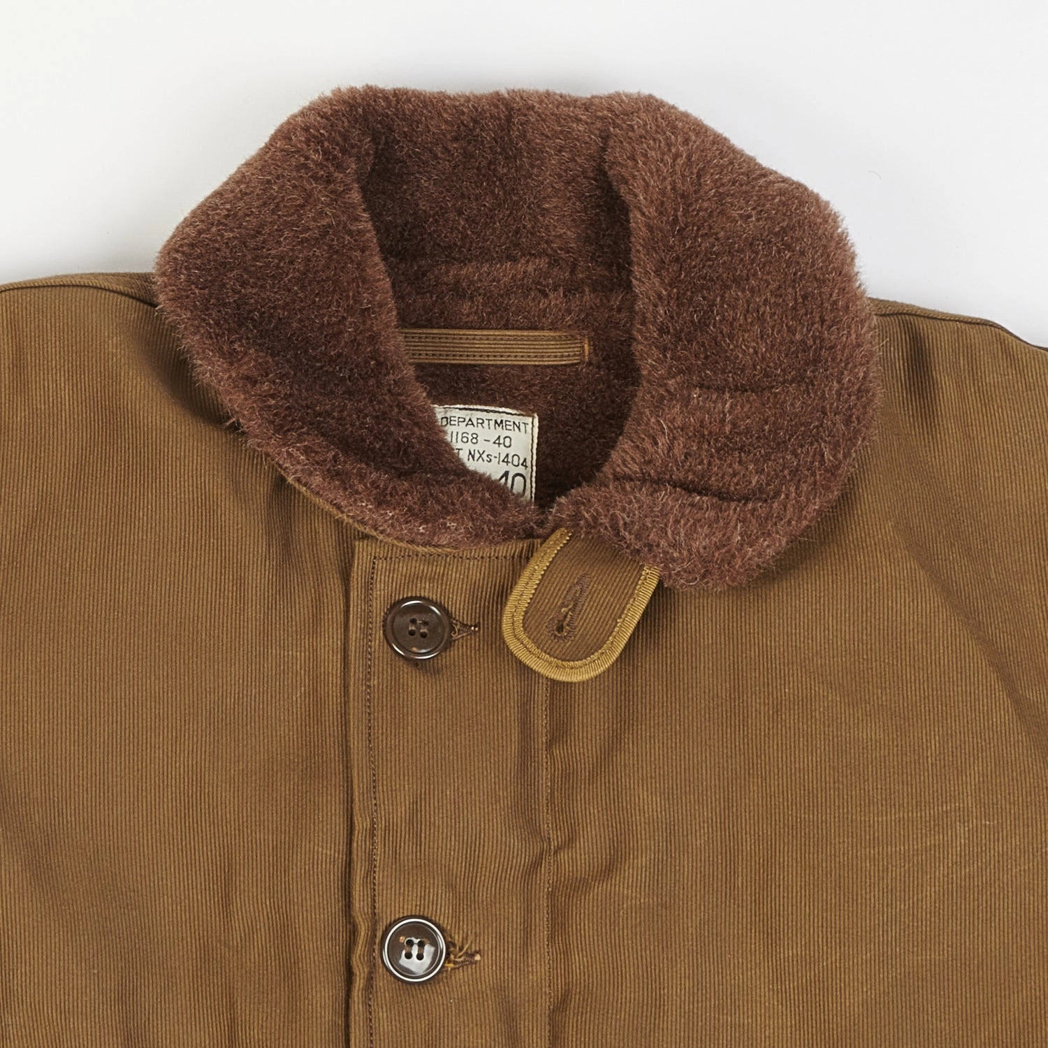 Freewheelers & Co U.S. Navy Type N-1 Deck Jacket - Red Khaki