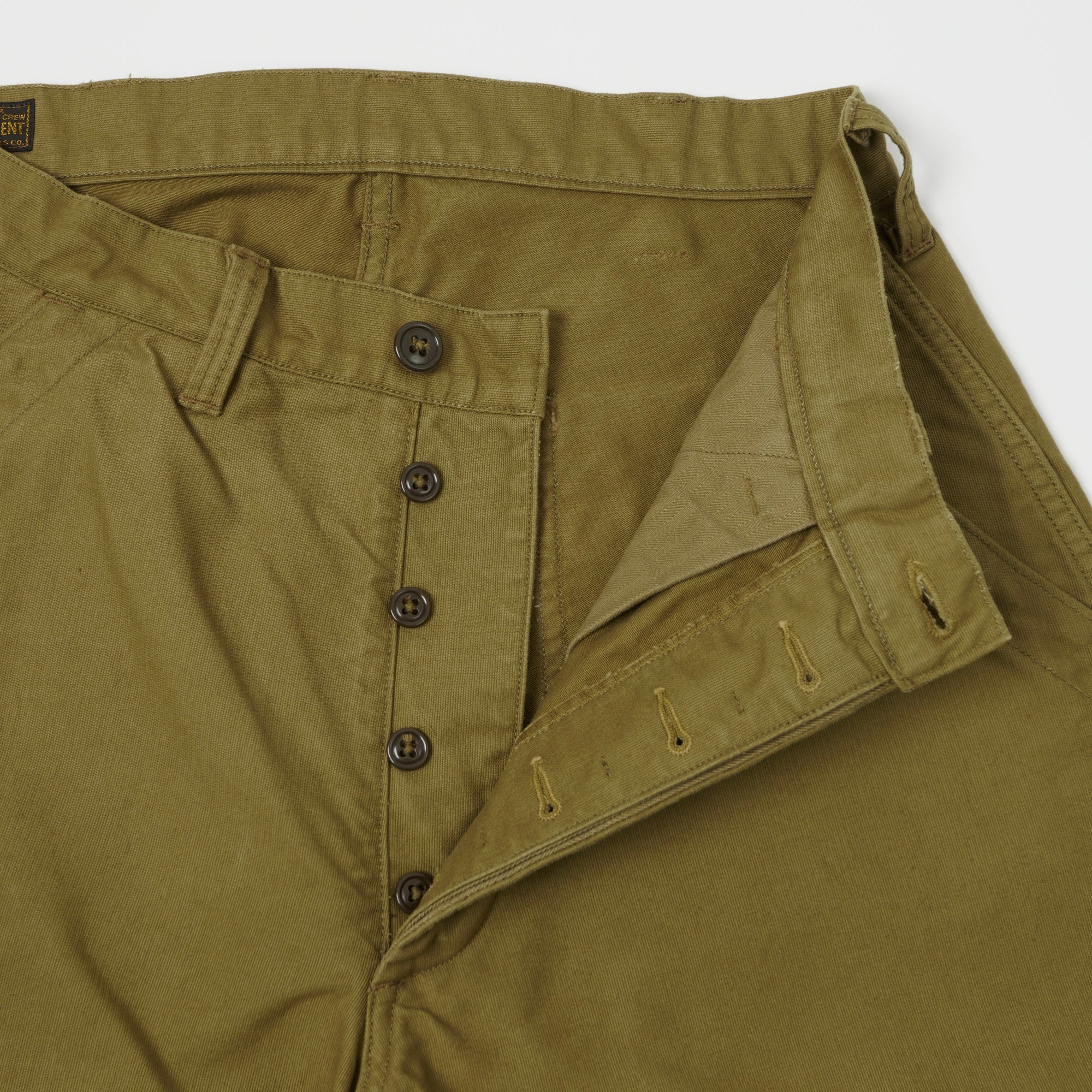 Freewheelers & Co U.S. Navy Utility Trouser - Khaki Beige