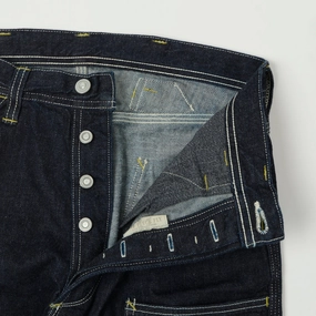 Freewheelers & Co Union Special Overalls 'Derrickman' Work Jean - One Wash