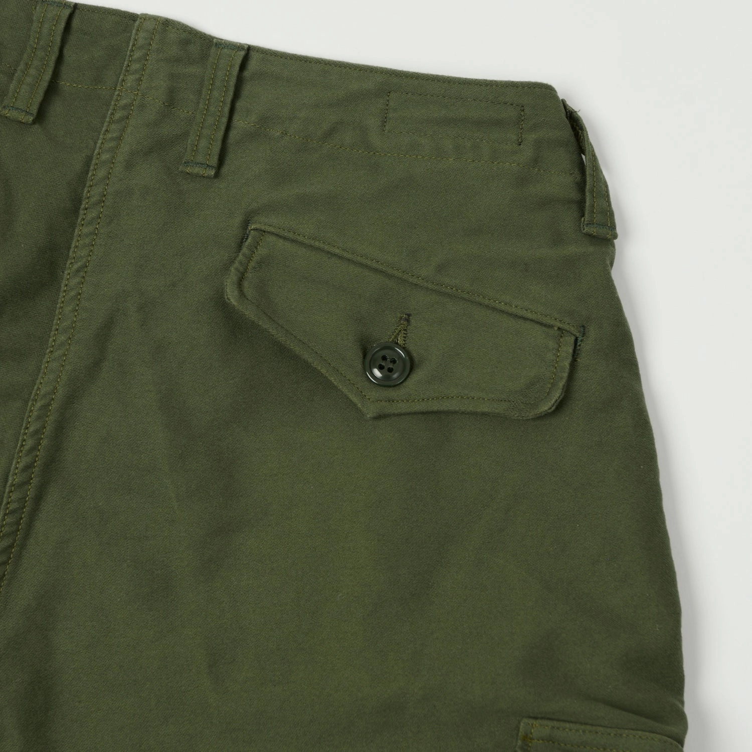 Freewheelers & Co Union Special Overalls 'Ground Crew' Trousers - Olive