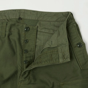 Freewheelers & Co Union Special Overalls 'Ground Crew' Trousers - Olive Freewheelers & Co Union Special Overalls 'Ground Crew' Trousers - Olive