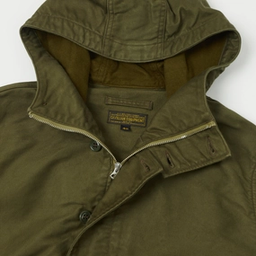 Freewheelers & Co Union Special Overalls Deck Worker Parka - Olive