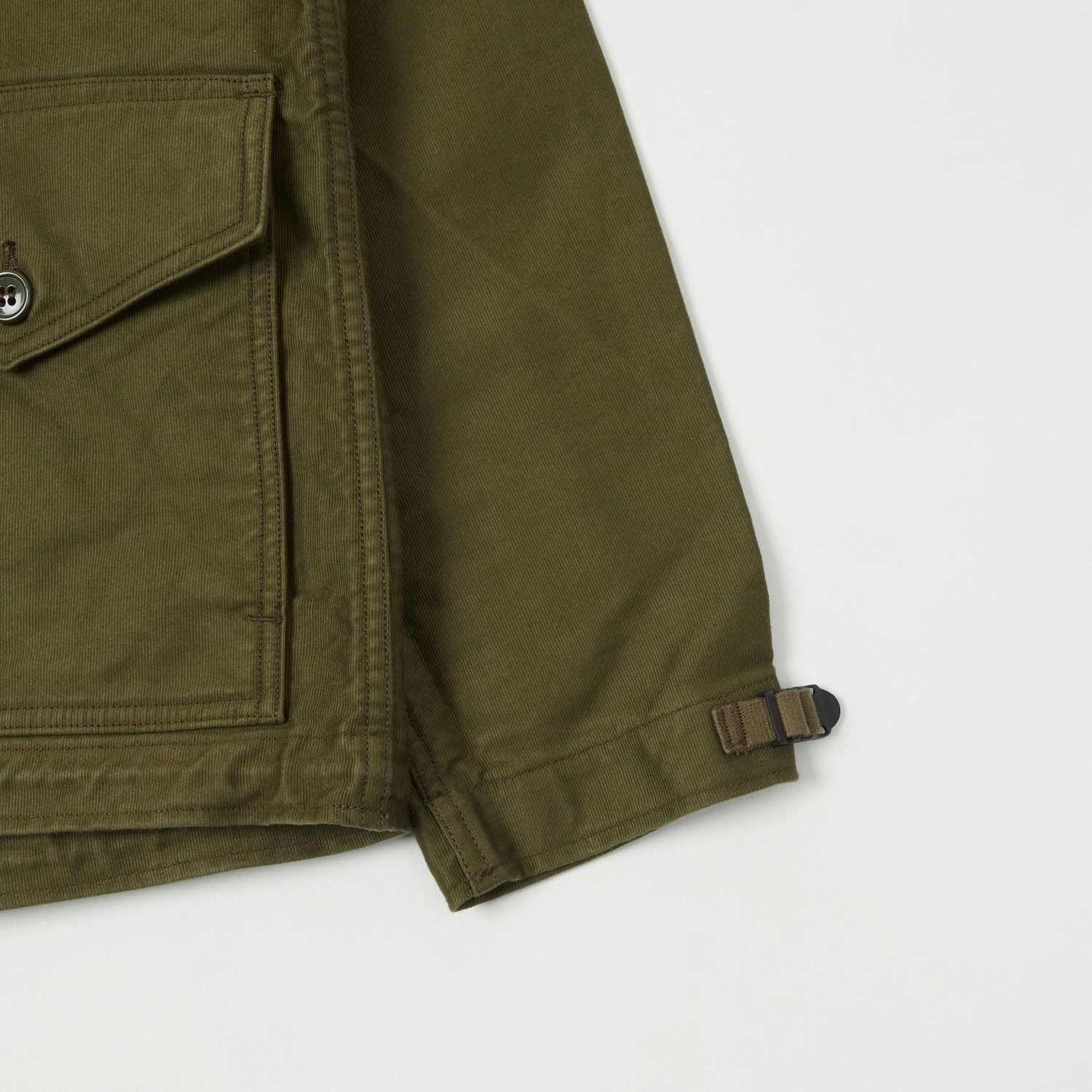 Freewheelers & Co Union Special Overalls Deck Worker Parka - Olive