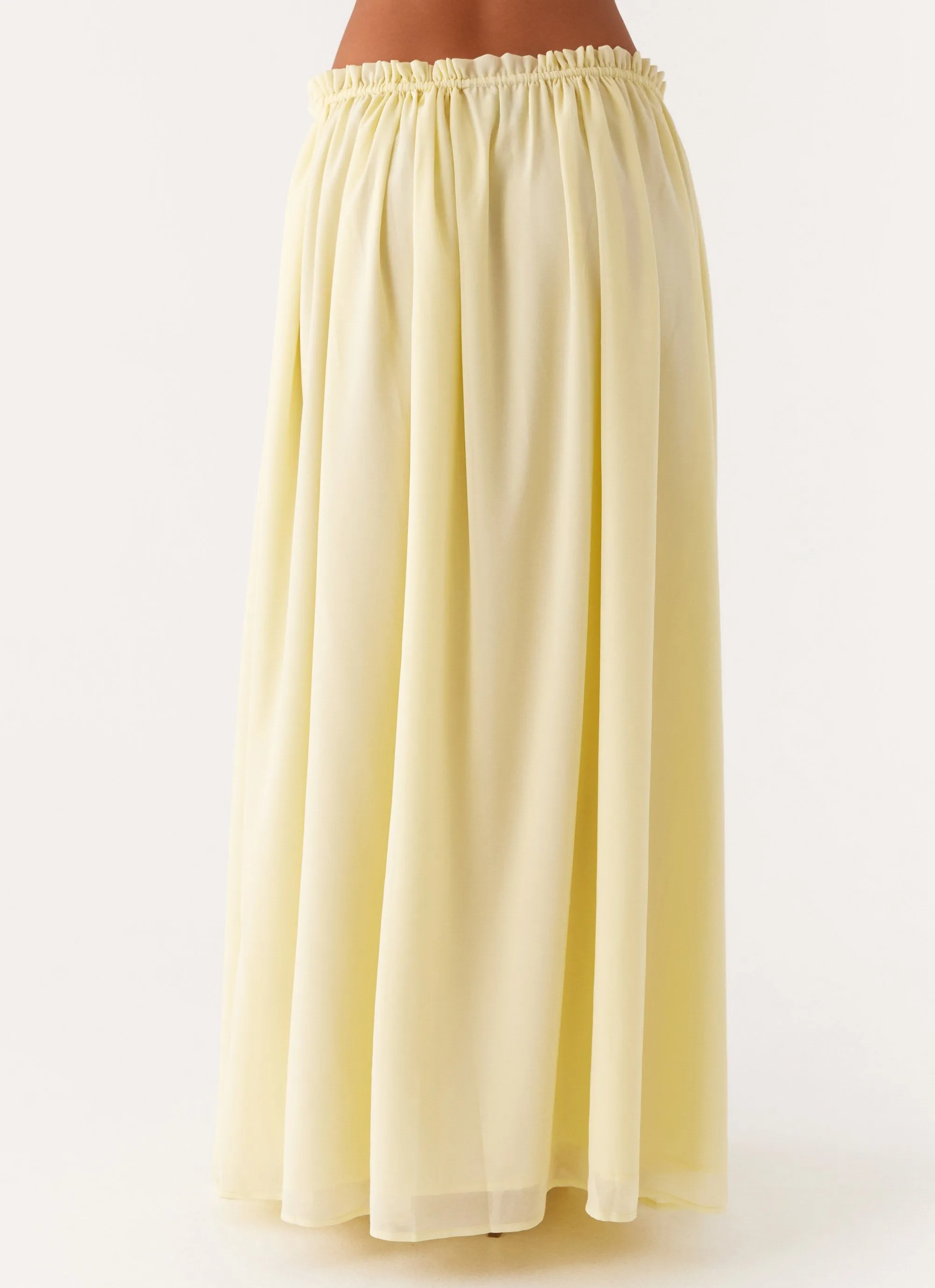 Zaya Maxi Skirt - Yellow One size fits most