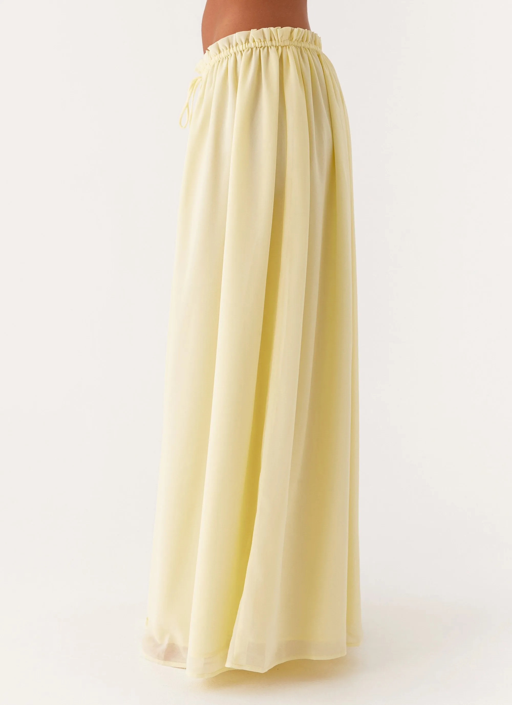 Bold Statement Zaya Maxi Skirt - Yellow