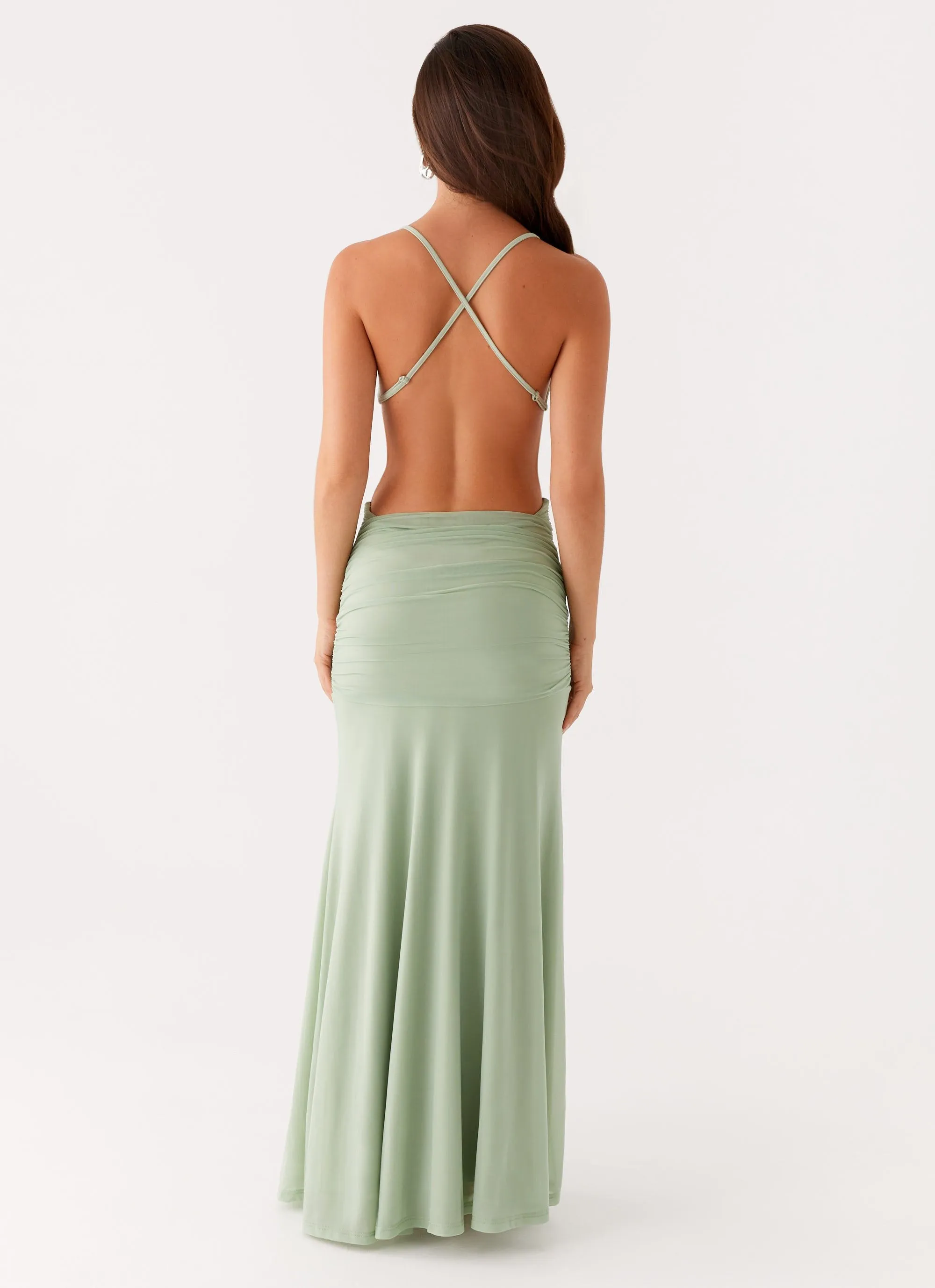 Comfortable Wear Norah Maxi Dress - Sage