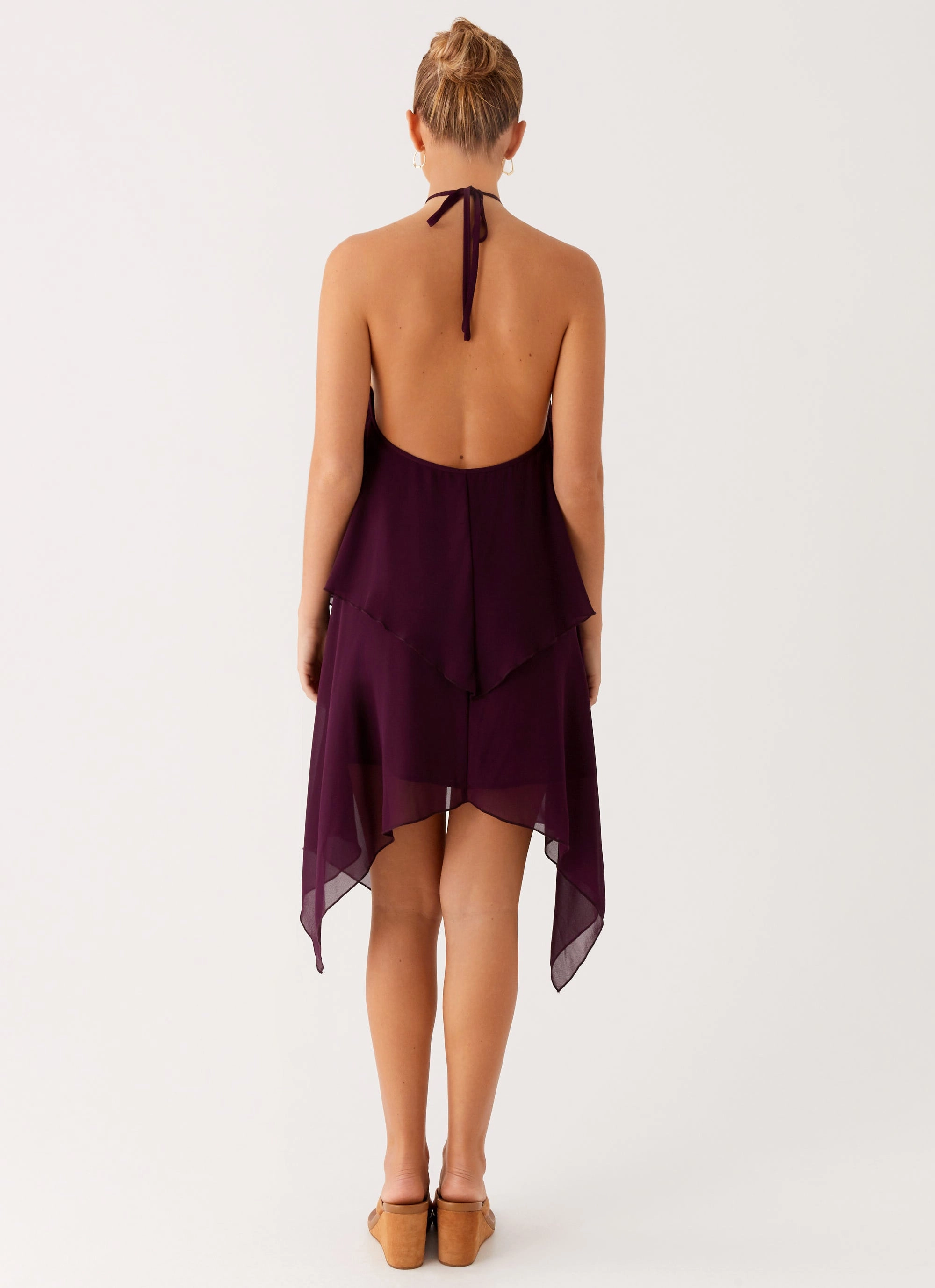 Fit for All Seasons Dalenti Midi Dress - Plum