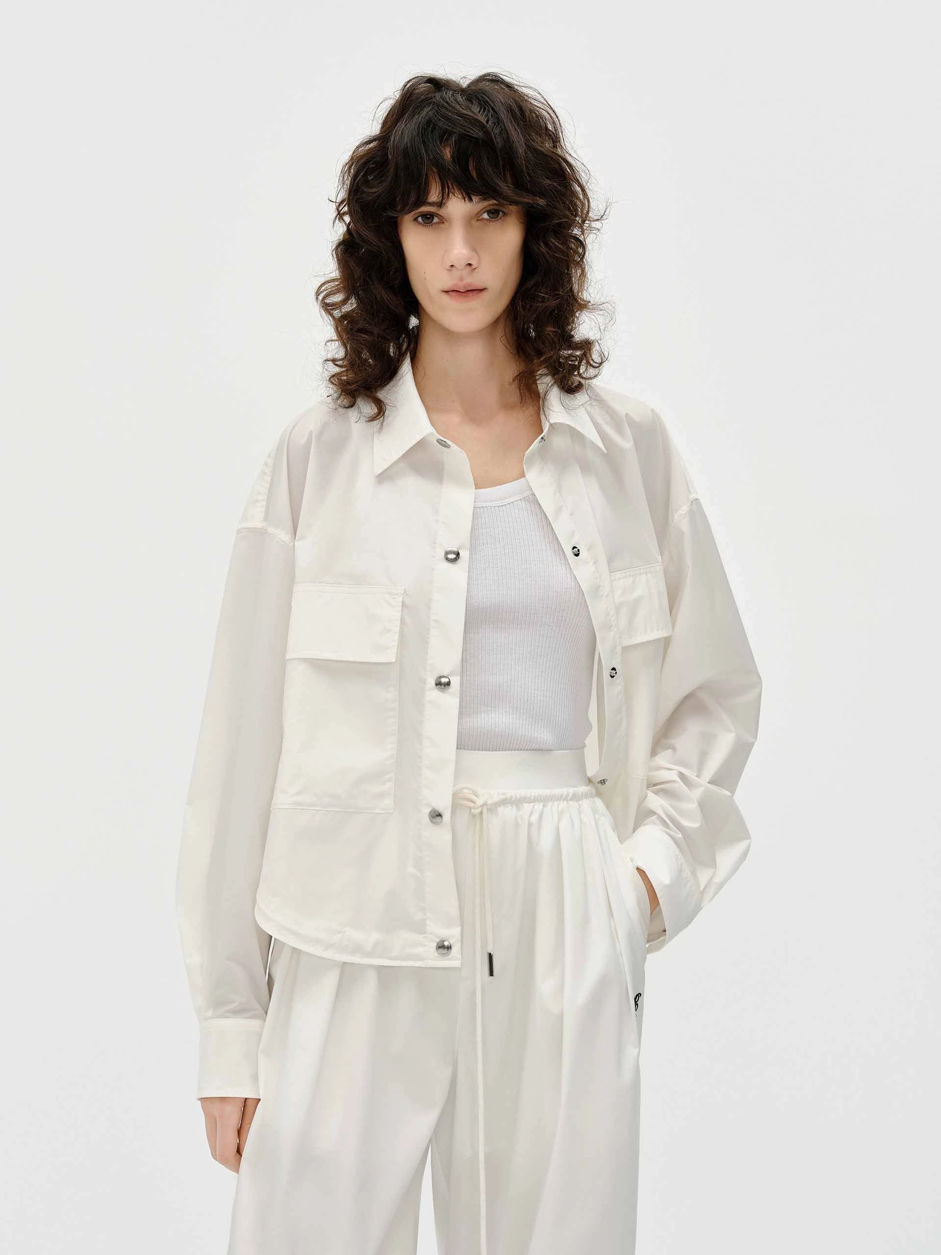 Front Pocket Short Jacket