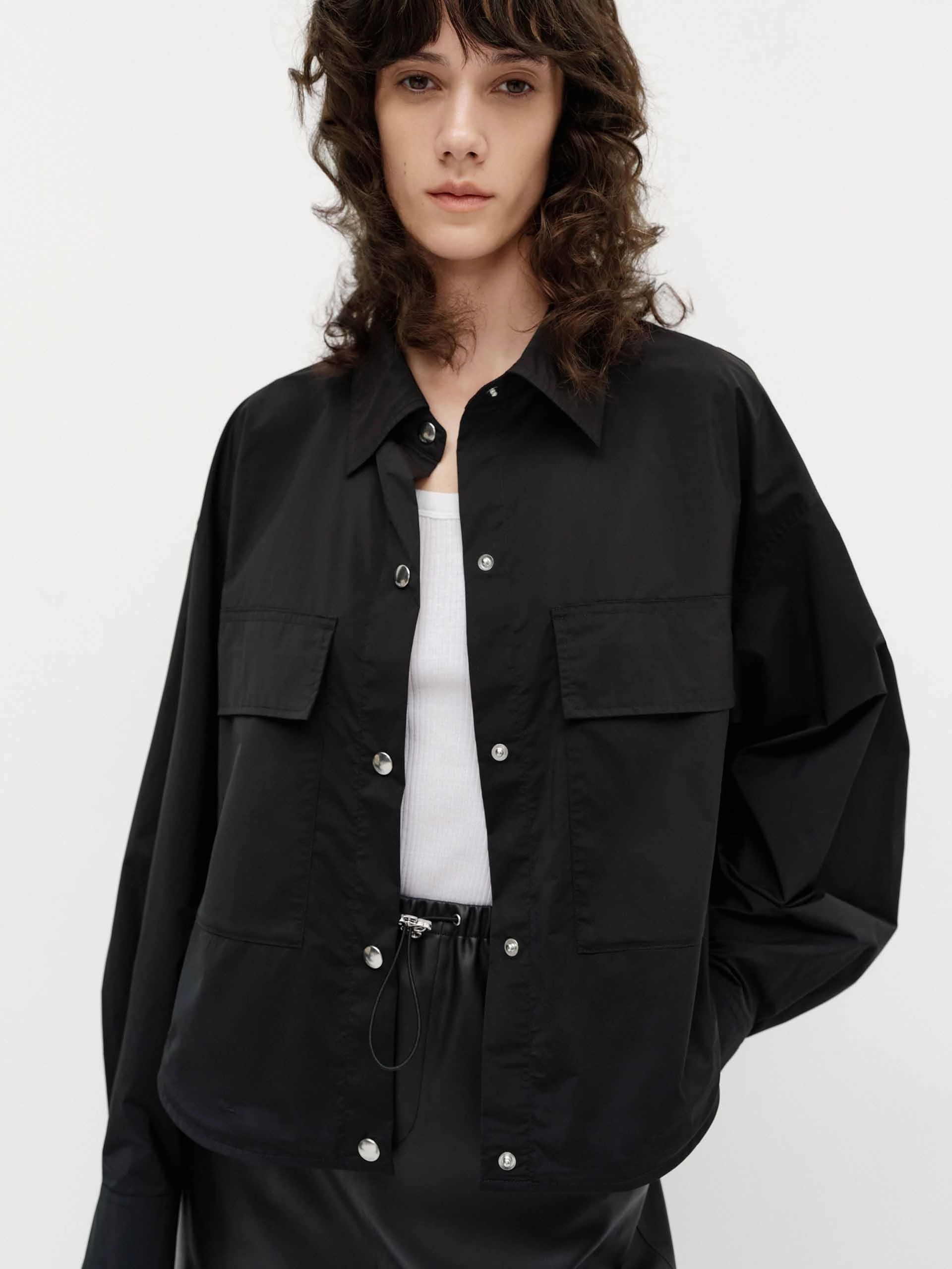 Front Pocket Short Jacket