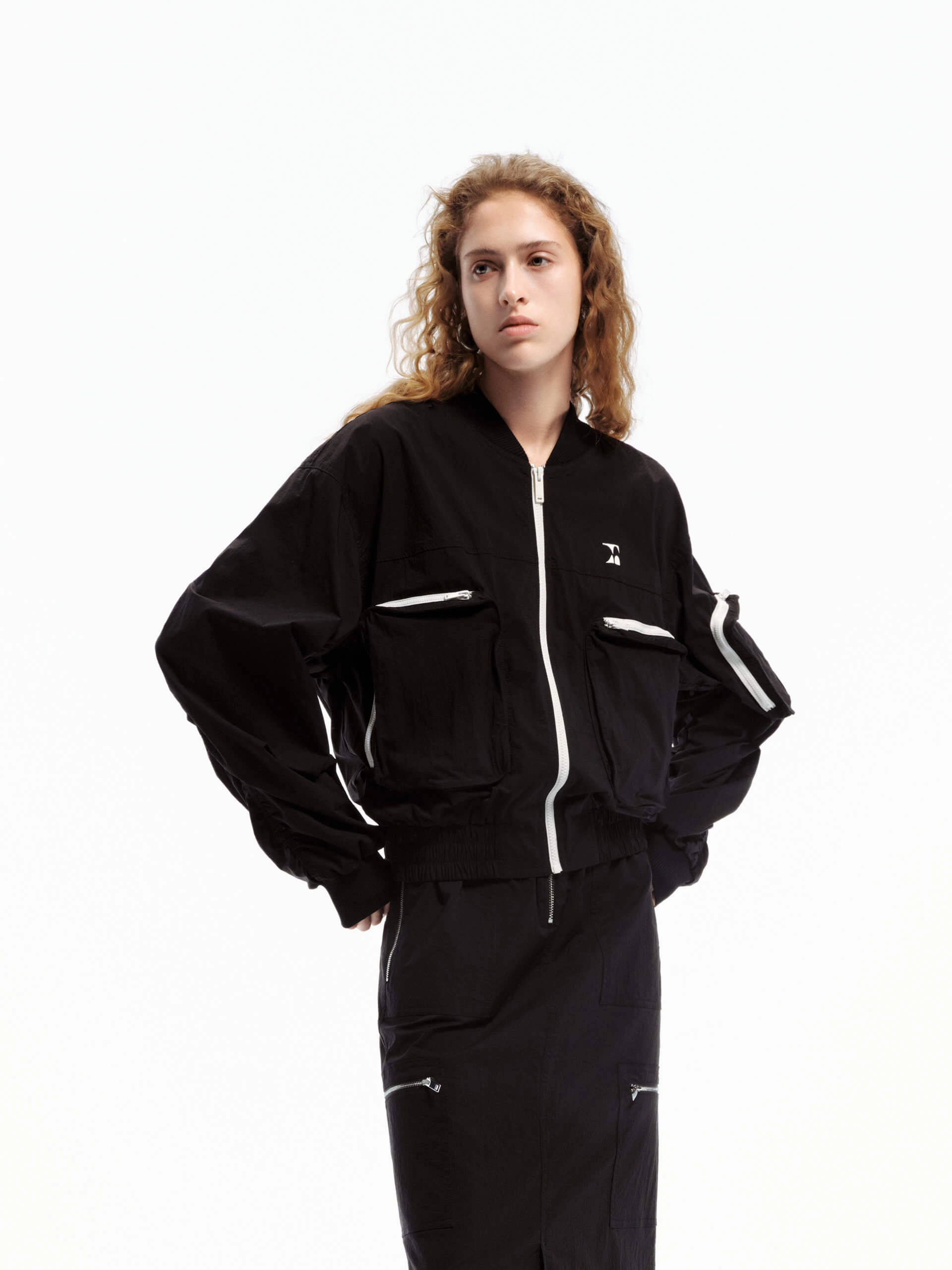 Front Pocket Zipper Jacket