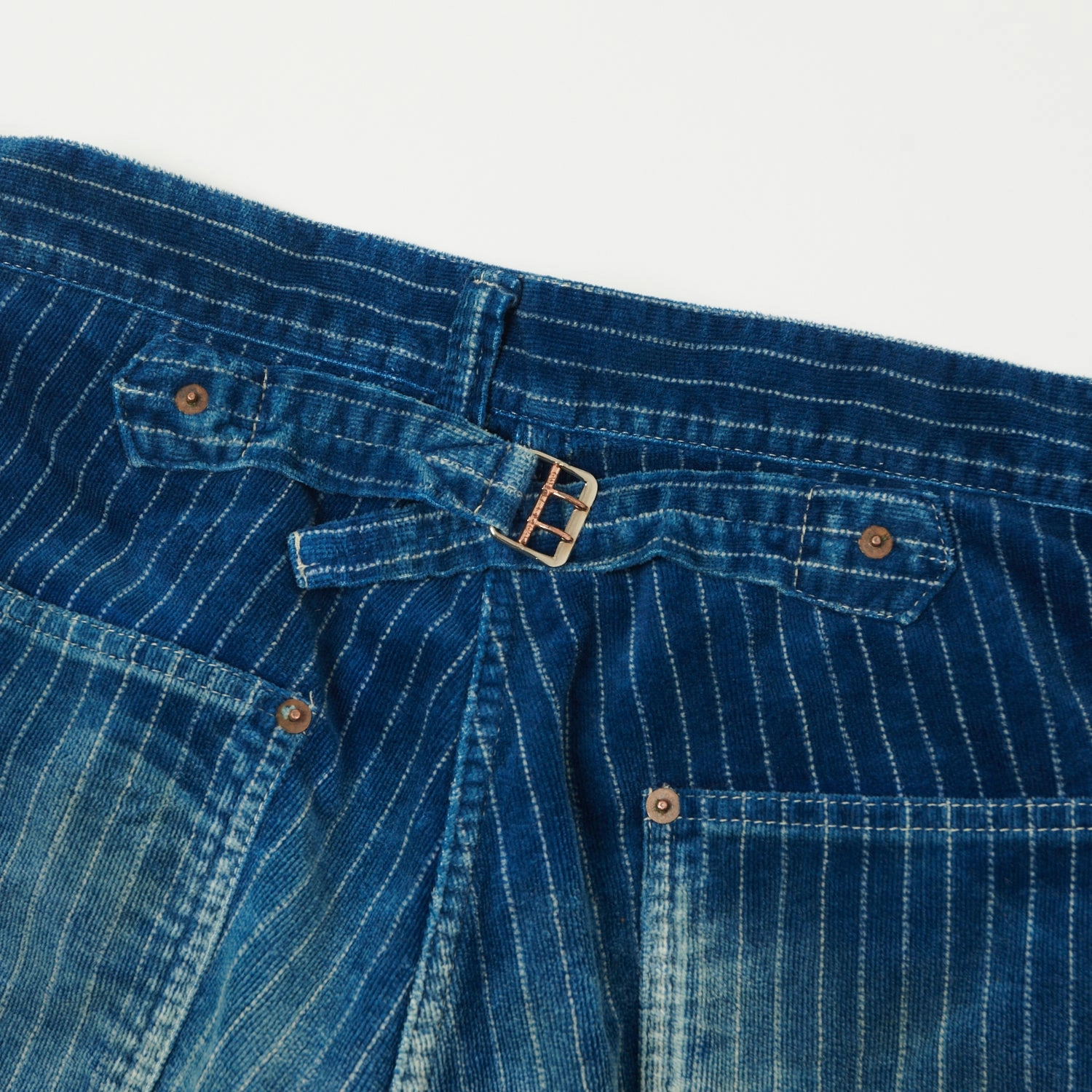 Full Count 1129 Wabash Corduroy Work Pants - Heavy Wash