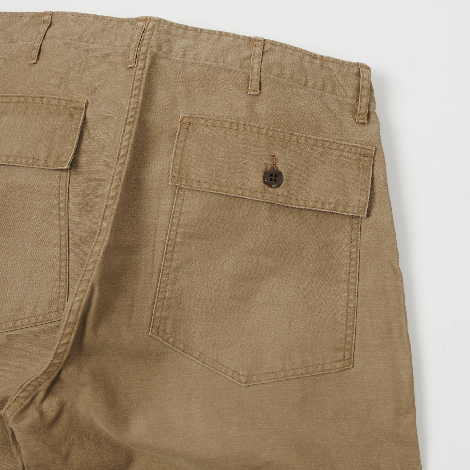 Full Count 1217 OG107 Utility Trouser - Beige
