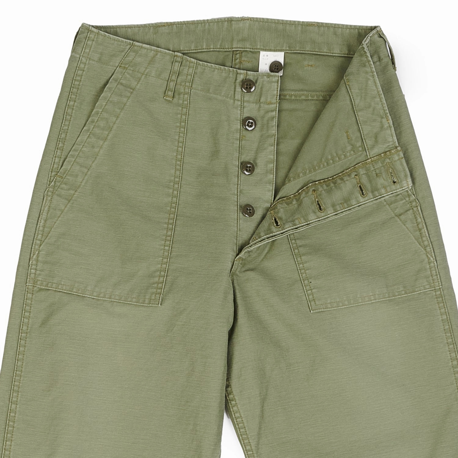 Full Count 1217 OG107 Utility Trouser - Olive Drab