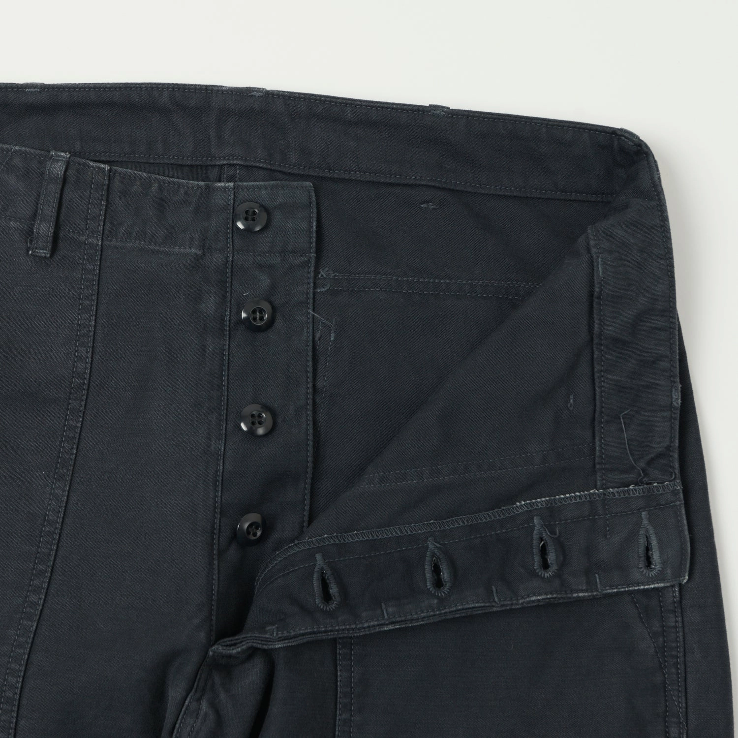 Full Count 1992 OG107 Utility Trouser - Black