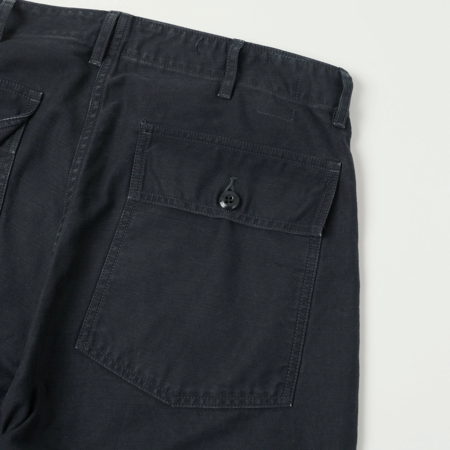 Full Count 1992 OG107 Utility Trouser - Black