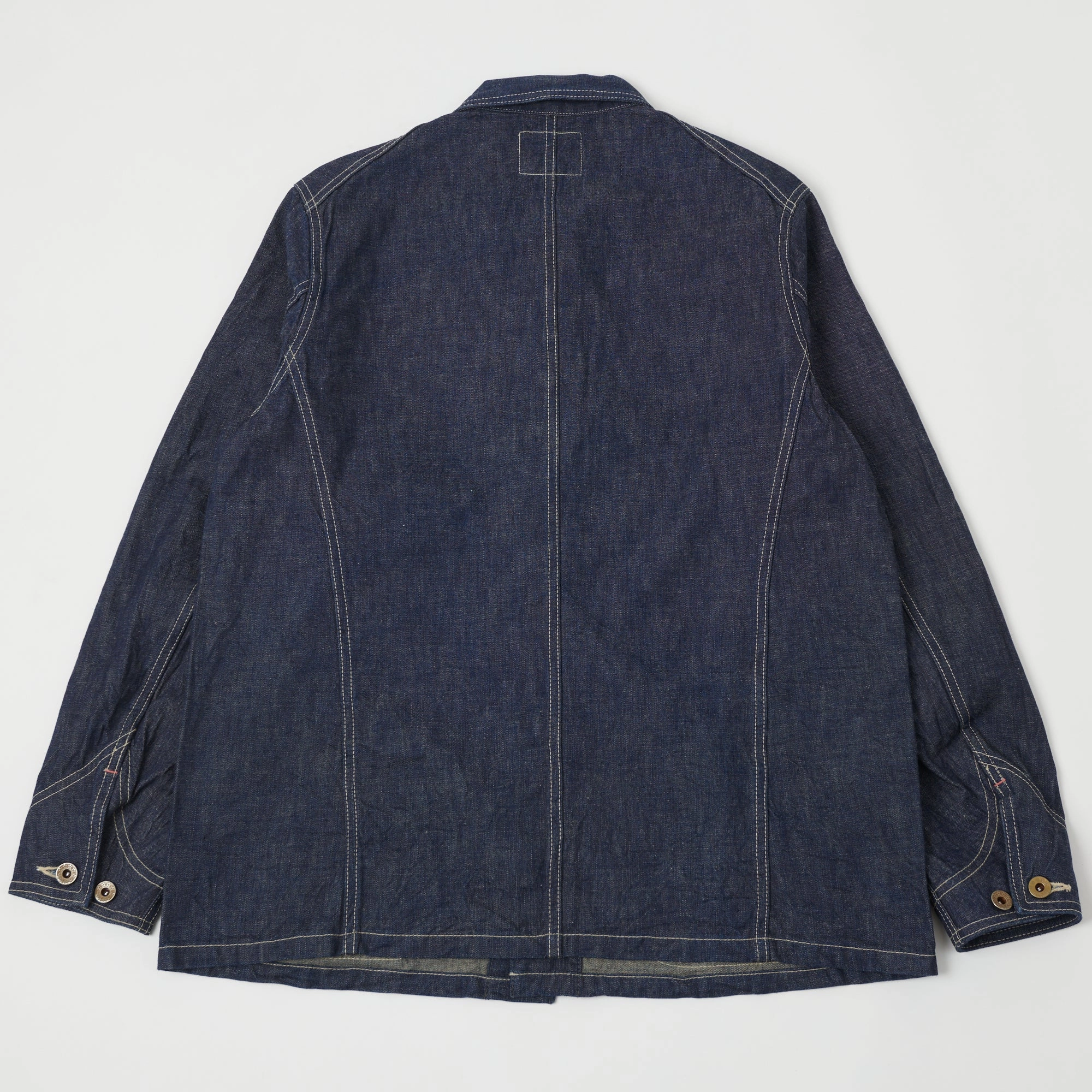Full Count 2015 Denim Chore Jacket - One Wash