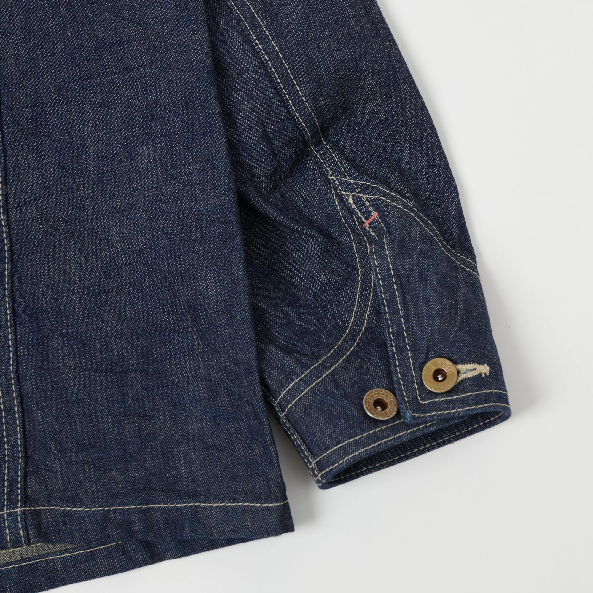 Full Count 2015 Denim Chore Jacket - One Wash