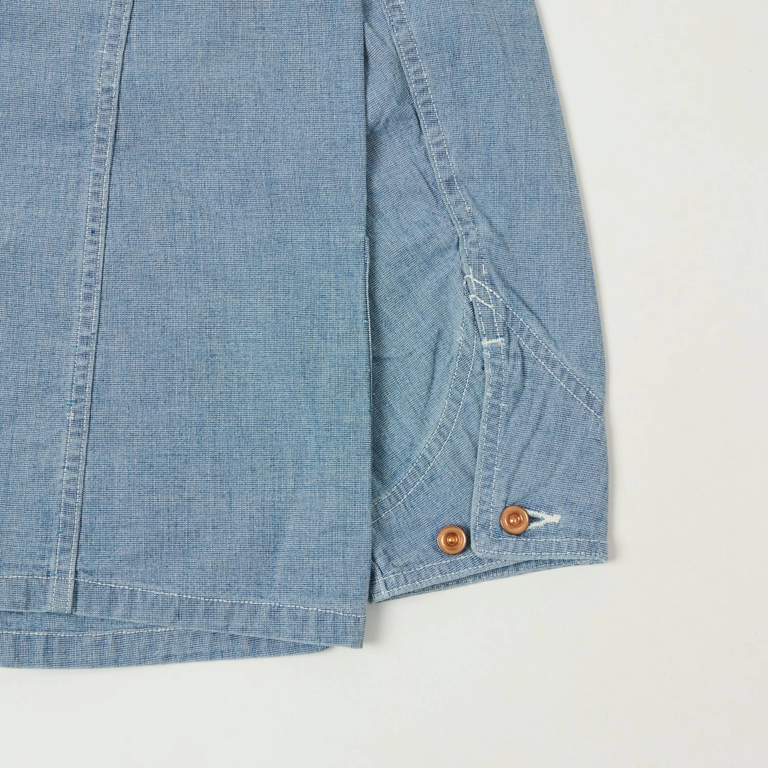 Full Count 2015 Early 1900s Pin Head Chore Jacket - Indigo