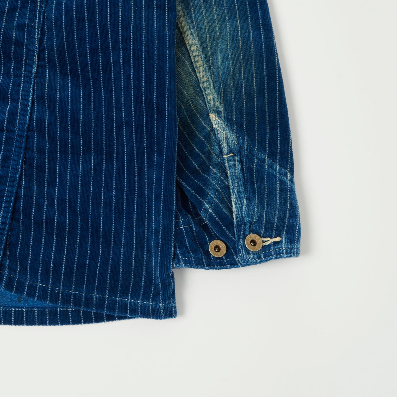 Full Count 2015 Wabash Corduroy Chore Jacket - Heavy Wash