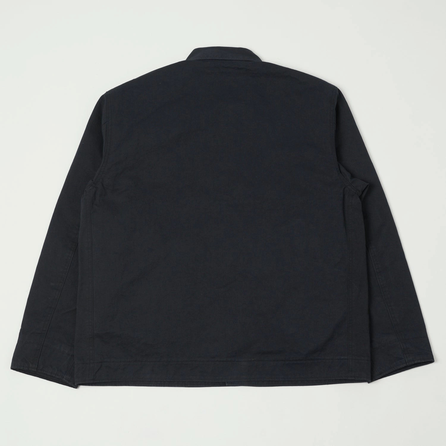 Full Count 2034 Old Japanese Twill U.S. Navy Utility Jacket - Black