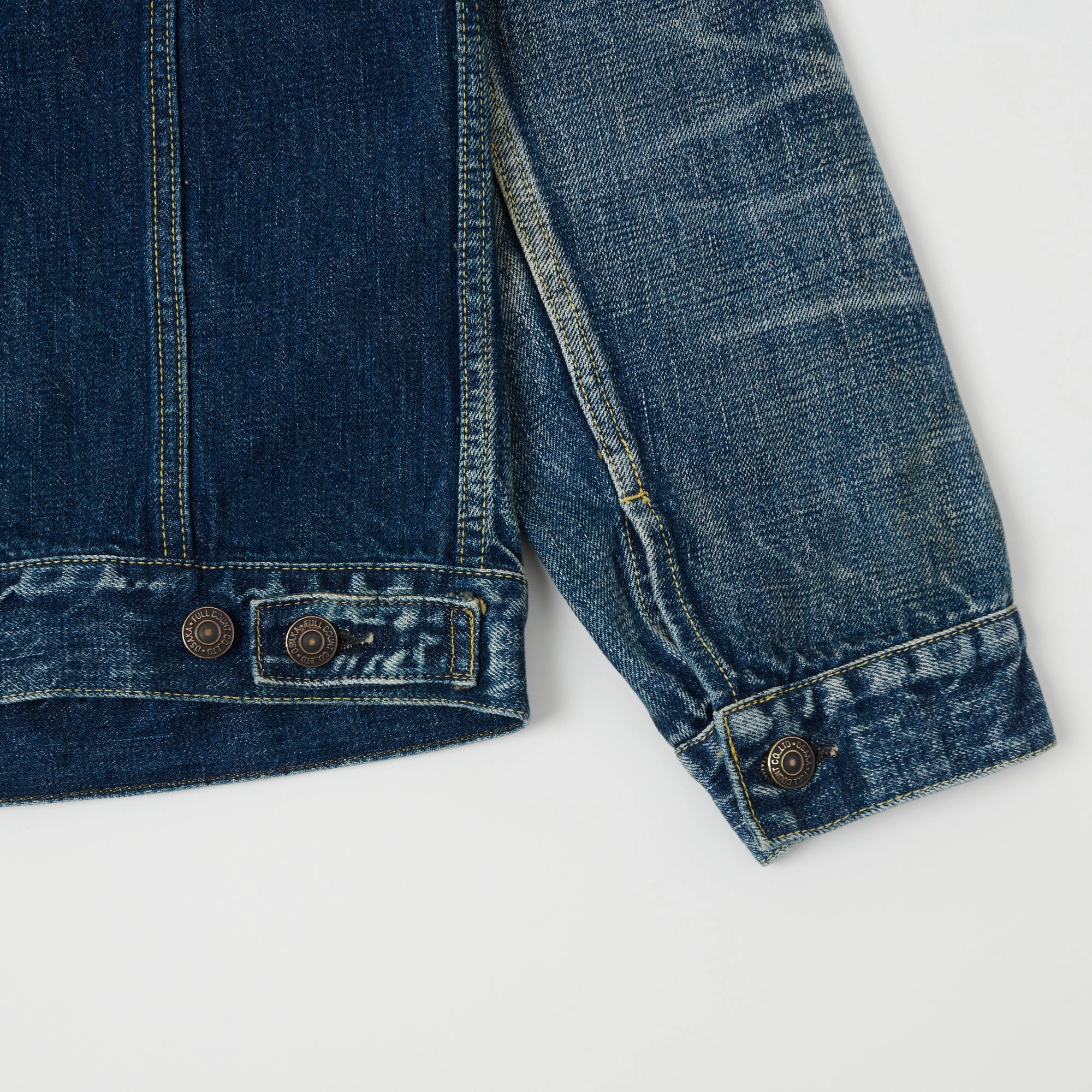 Full Count 2101 13.75oz Type III Denim Jacket - 'More Than Real' Wash