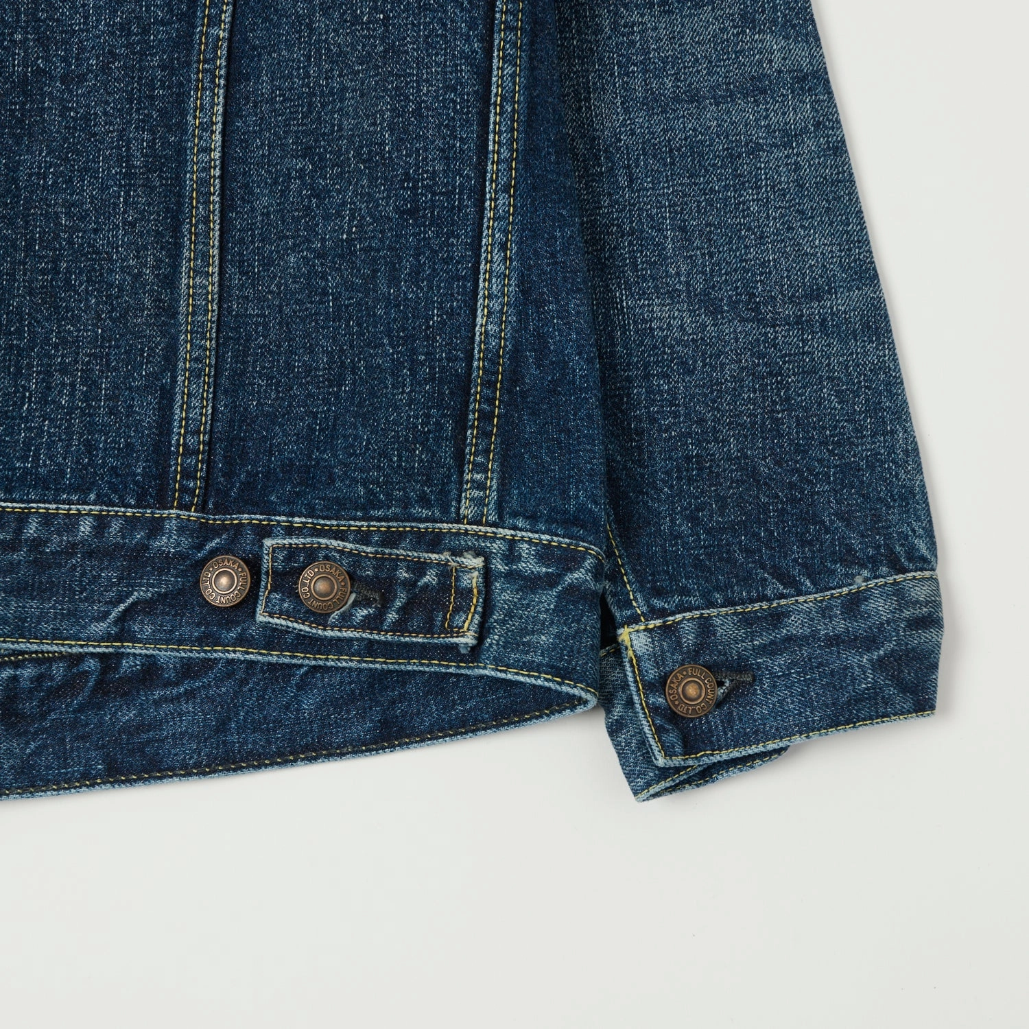 Full Count 2101XX 15.5oz Type III Denim Jacket - 'Fear of the Dark' Wash