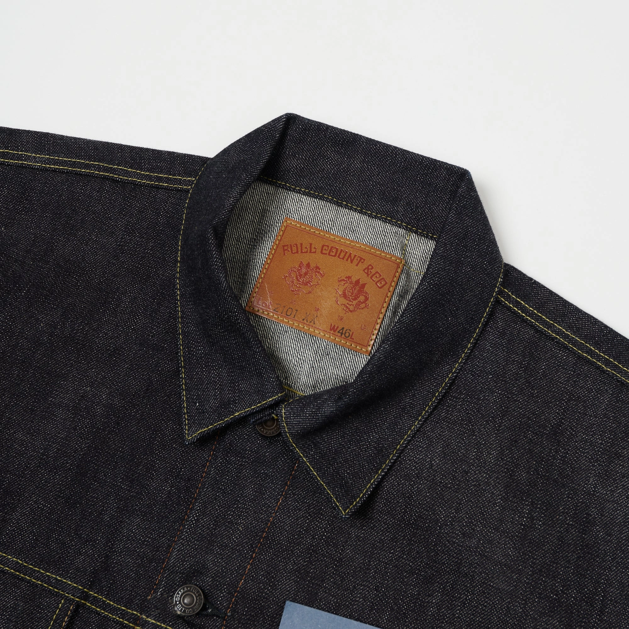 Full Count 2101XX 15.5oz Type III Denim Jacket - Raw