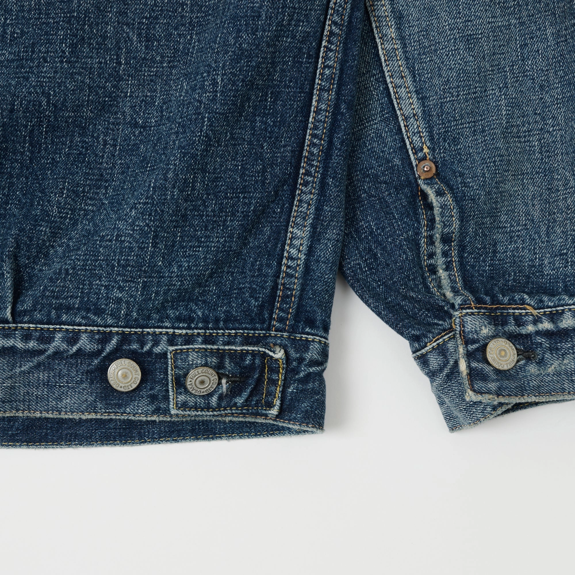 Full Count 2102 13.75oz Type II Denim Jacket - 'Dartford' Wash