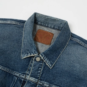 Full Count 2102 13.75oz Type II Denim Jacket - 'Dartford' Wash Full Count 2102 13.75oz Type II Denim Jacket - 'Dartford' Wash