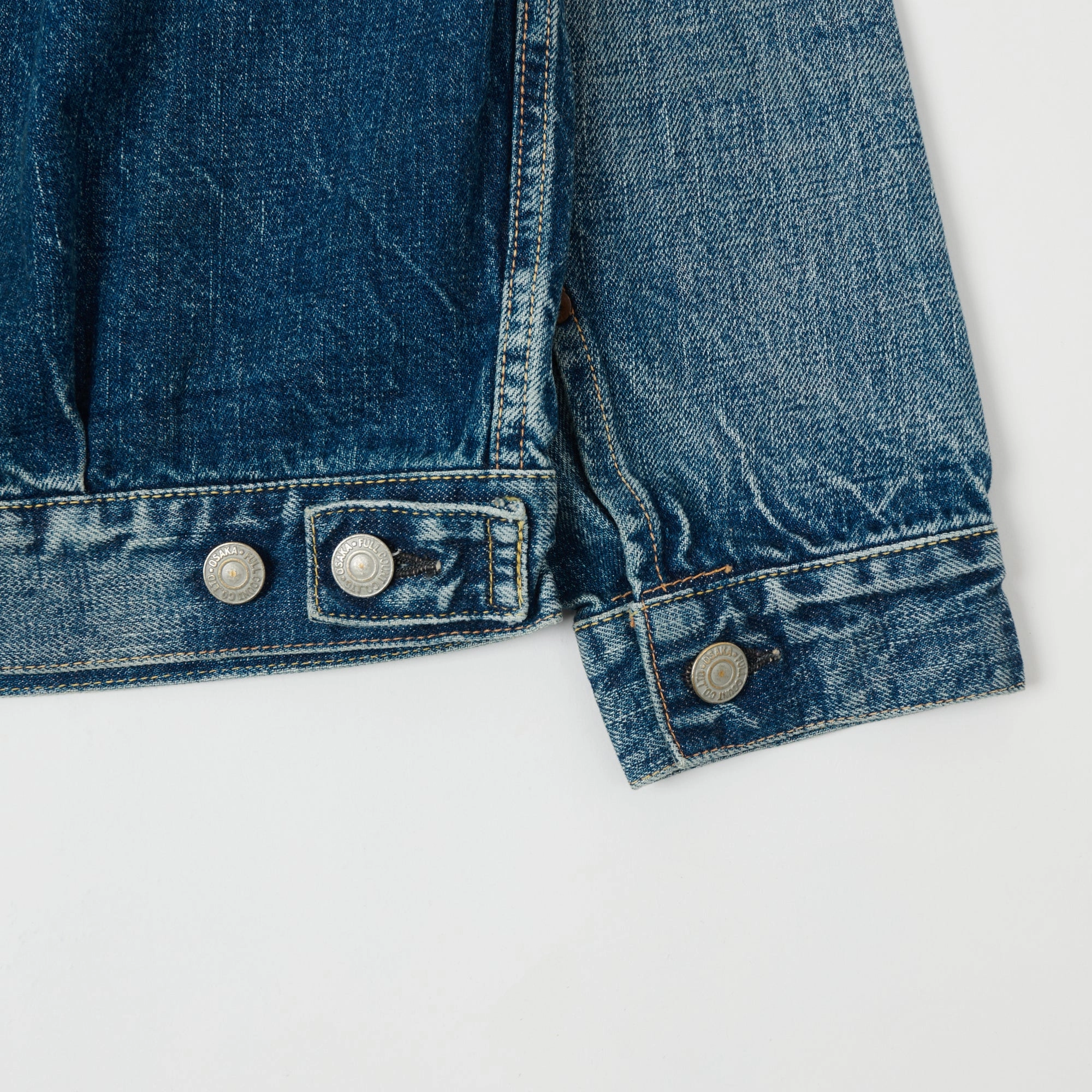 Full Count 2102 13.75oz Type II Denim Jacket - 'More Than Real' Wash