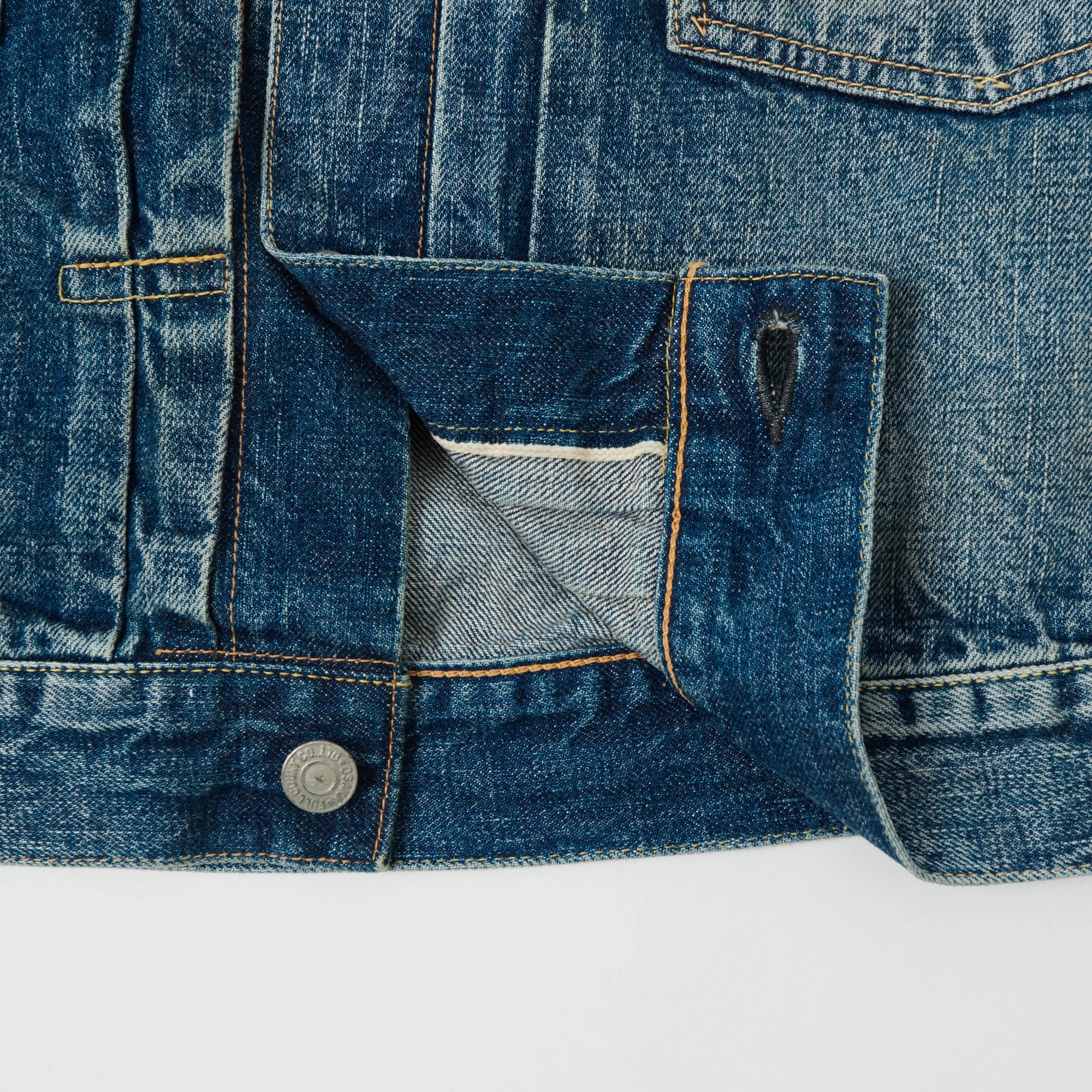 Full Count 2102 13.75oz Type II Denim Jacket - 'More Than Real' Wash